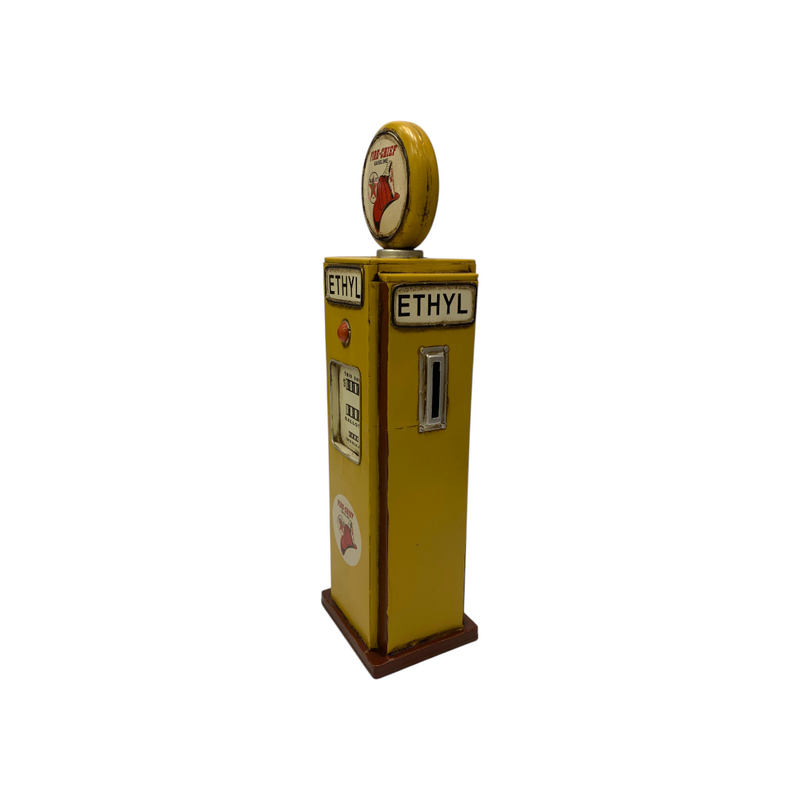 Metallic Vintage Gas Pump Model