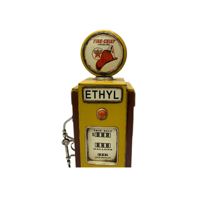 Metallic Vintage Gas Pump Model