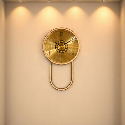 Elegant Antler Wall Clock