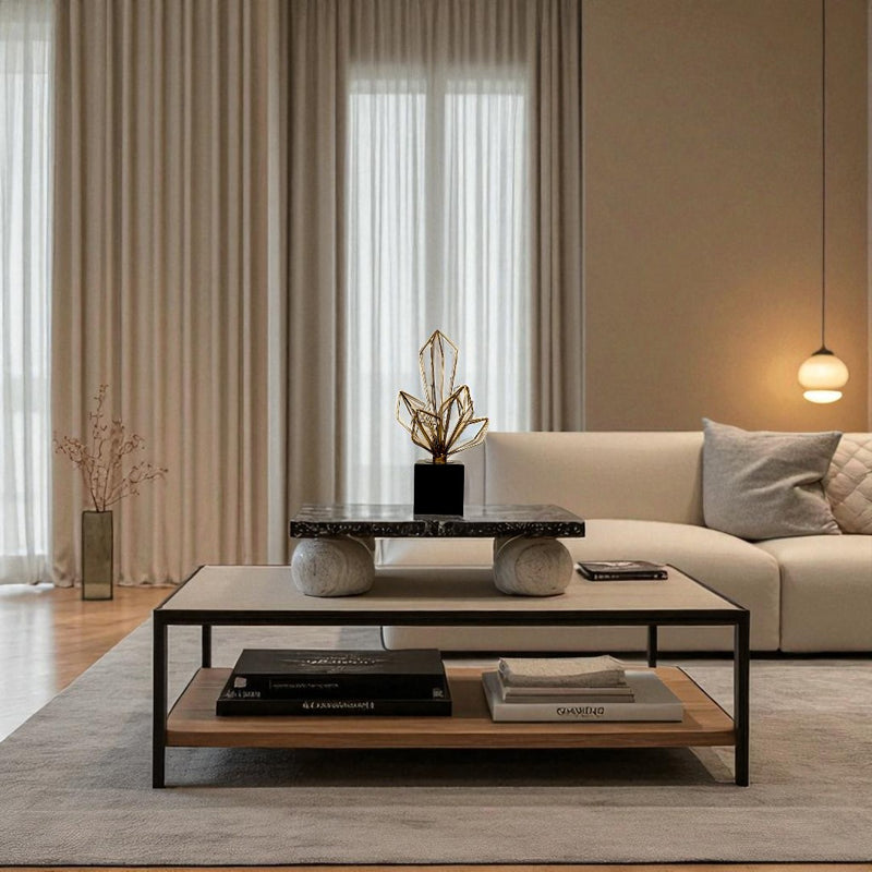 Brass Tree Table Décor
