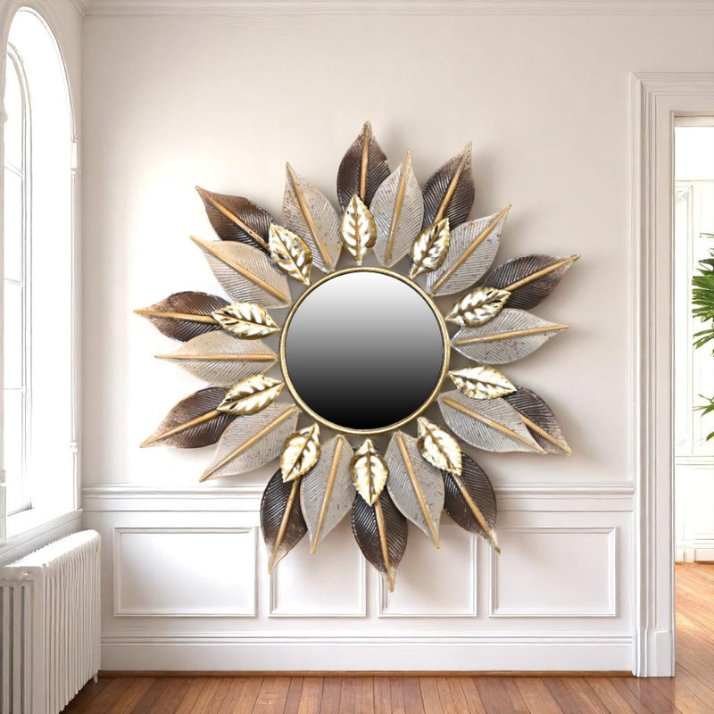 Metallic Blossom Reflection mirror