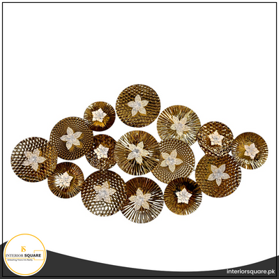 Brass Gold Elegance – Wall Motive