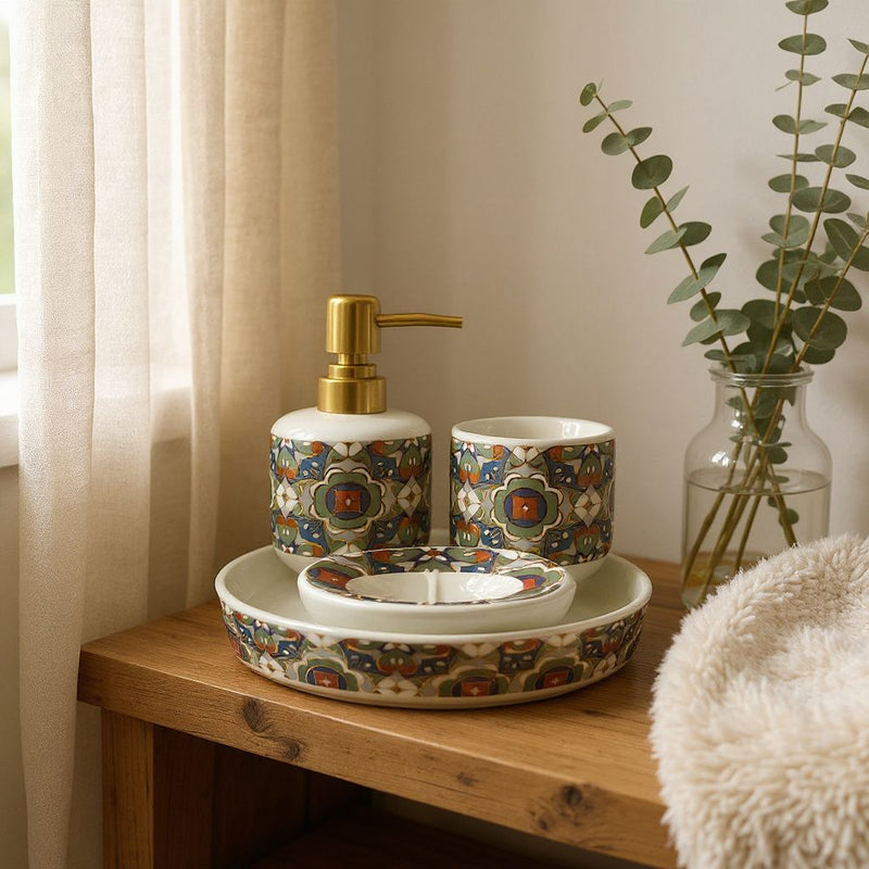 Mosaic Heritage Bathroom Set