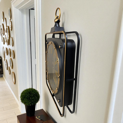 Regal Gearwork Square Wall Clock