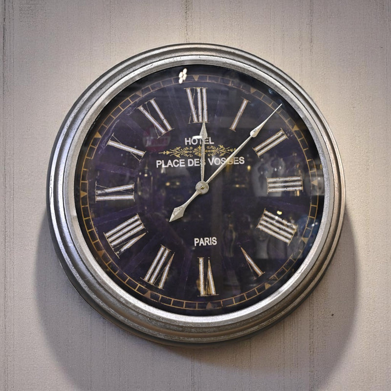 LuxeMetal Eclipse Wall Clock