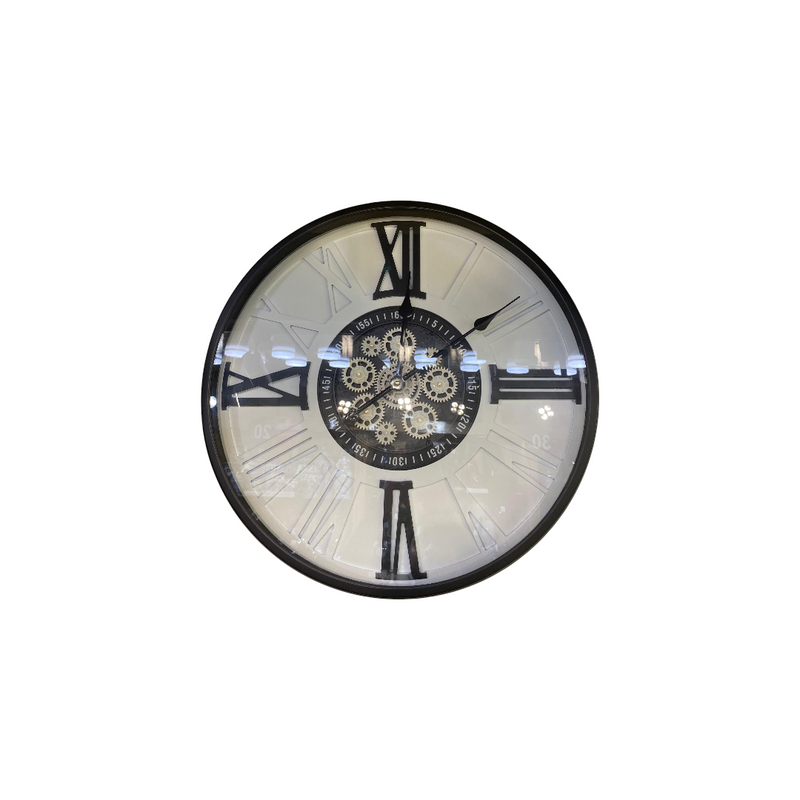 Monarch Roman Gear Wall Clock