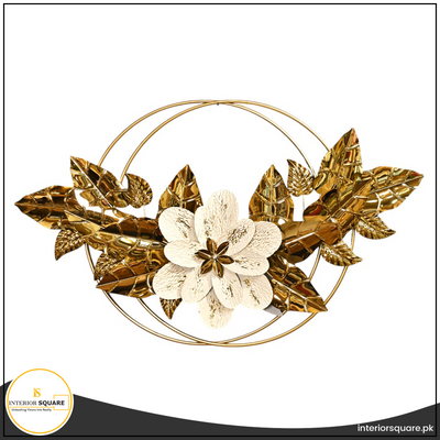 brass Golden Bloom Embrace