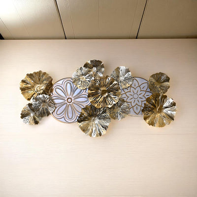 Floral Bouquet Metal Wall Motive