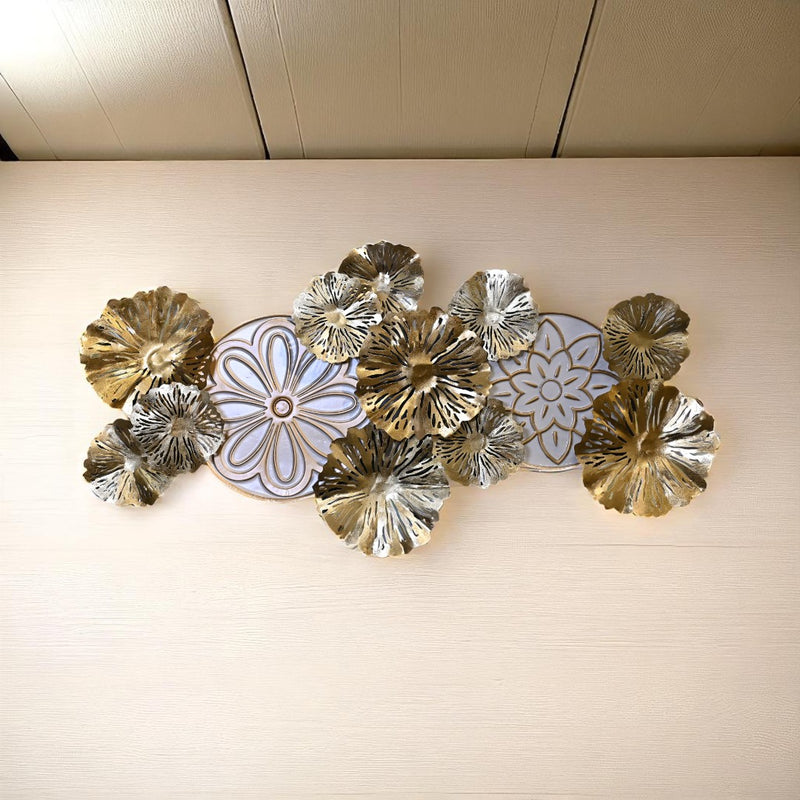 Floral Bouquet Metal Wall Motive