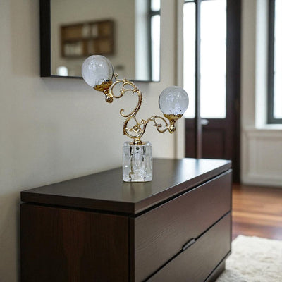 Elegant Dual Ball Table Ornament