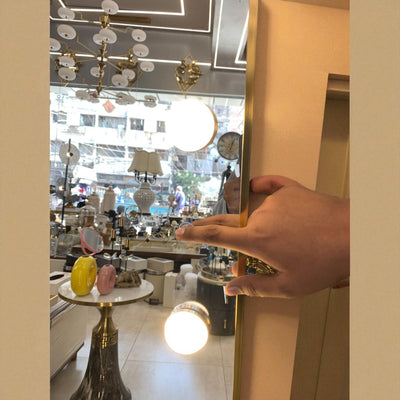 Aurora Hollywood Aluminium Arch Mirror – Full Length LED Vanity Mirror