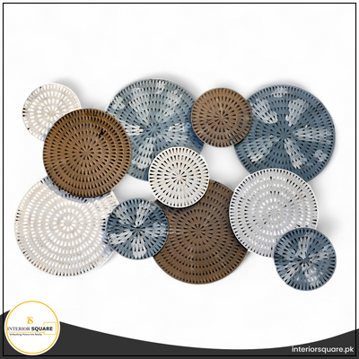 Radiant Circular Metal Wall Motive