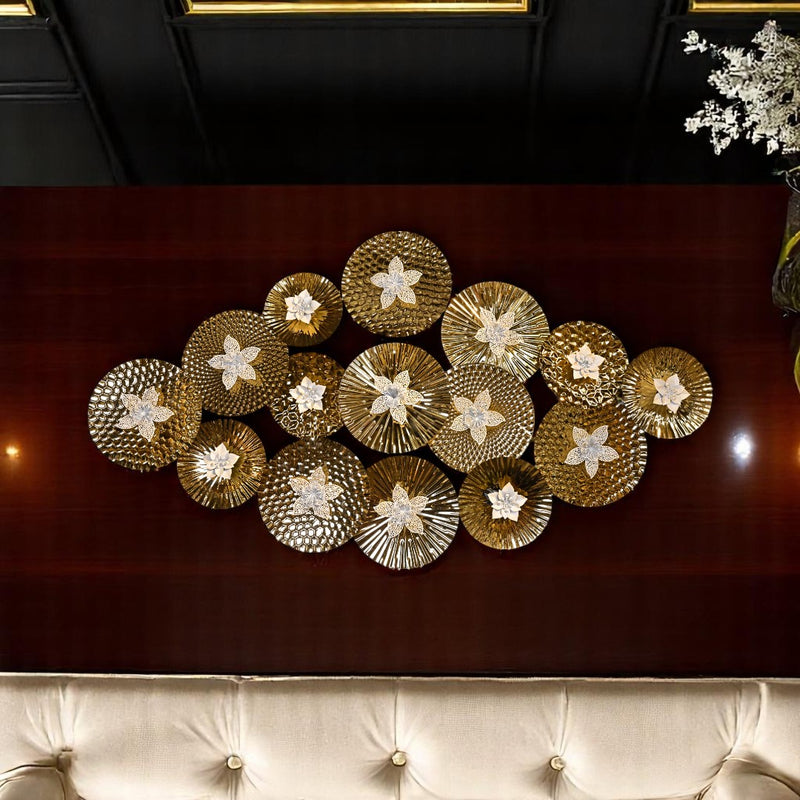 Brass Gold Elegance – Wall Motive