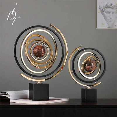 Luxurious Aesthetic Crystal Globe Ornaments