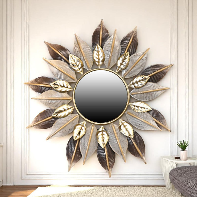 Metallic Blossom Reflection mirror