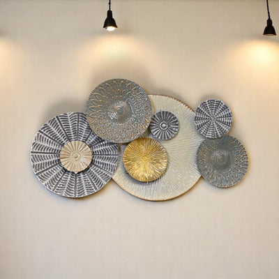 Abstract Multi-Plated Wall Motive