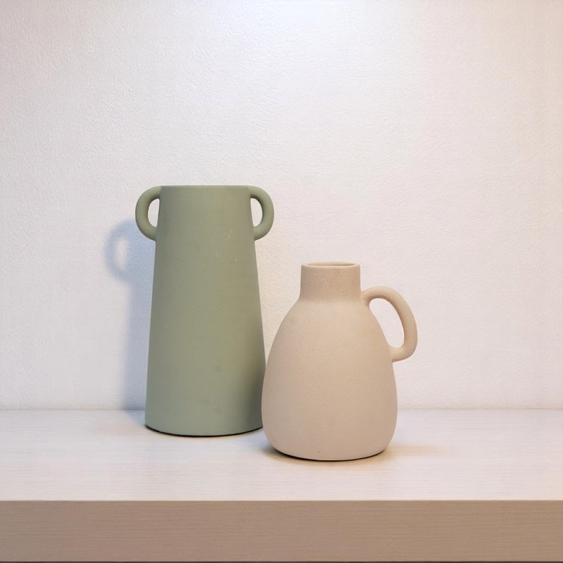 Sage Harmony Vase Set