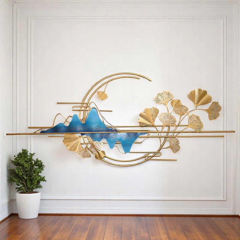 Mountain Bloom Elegance Wall Motive