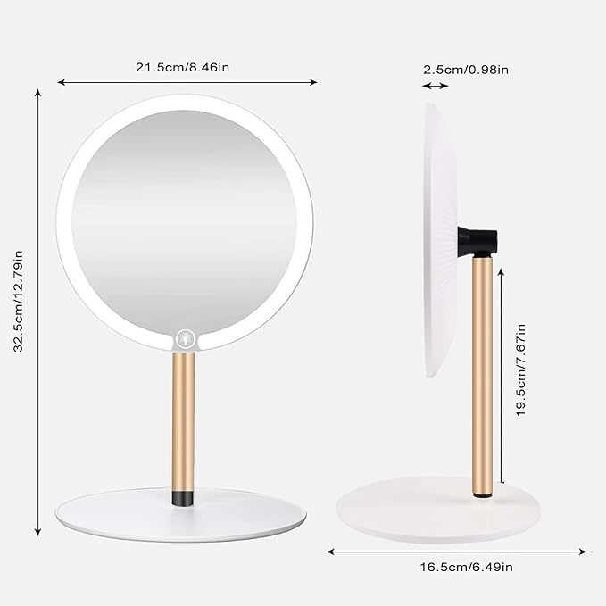 Elegant Stretchable LED Vanity Mirror