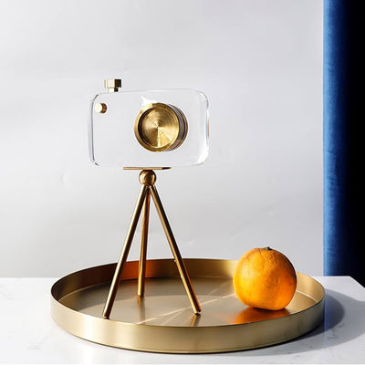 Crystal Vision Camera Decor