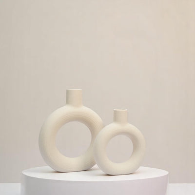 Minimal Nordic Ceramic Vases