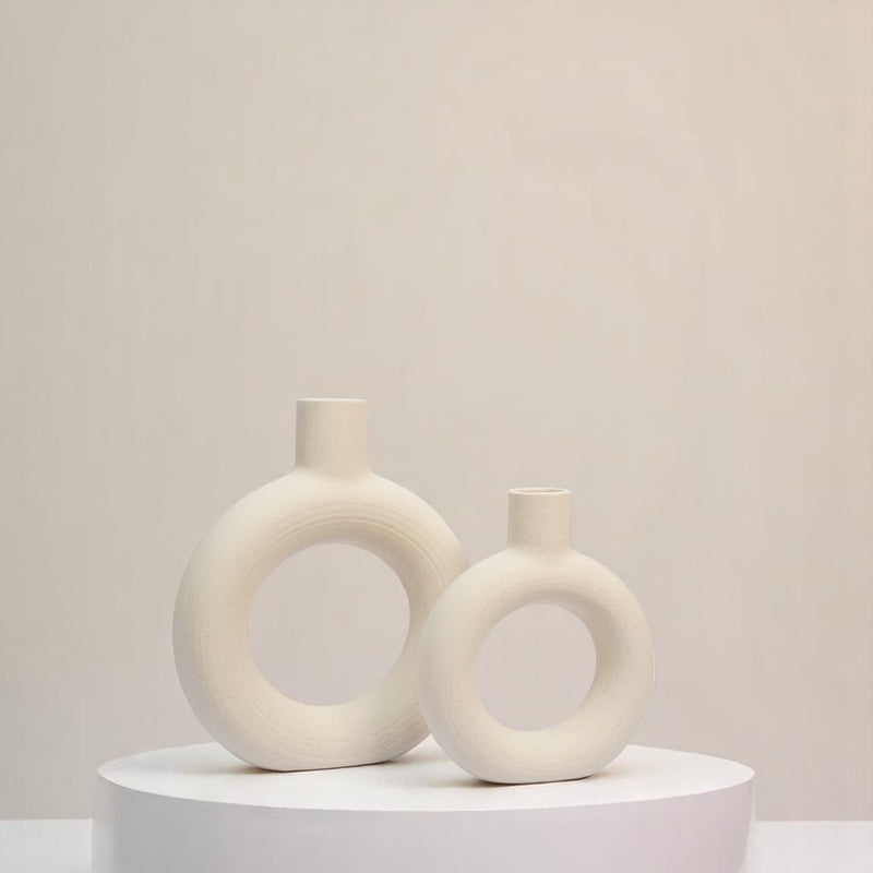 Minimal Nordic Ceramic Vases