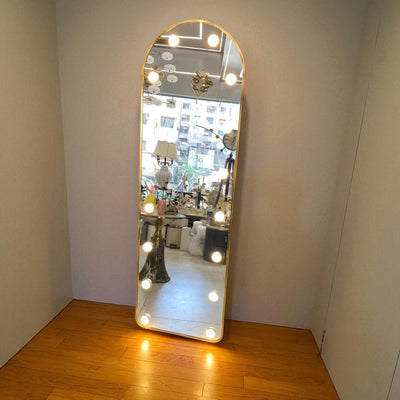 Aurora Hollywood Aluminium Arch Mirror – Full Length LED Vanity Mirror
