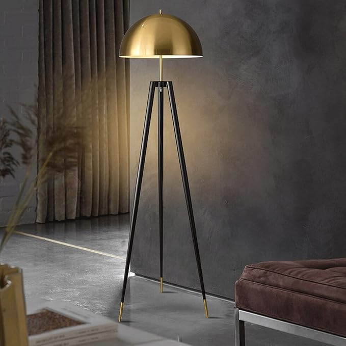 Trilume Metal Tripod Floor Lamp