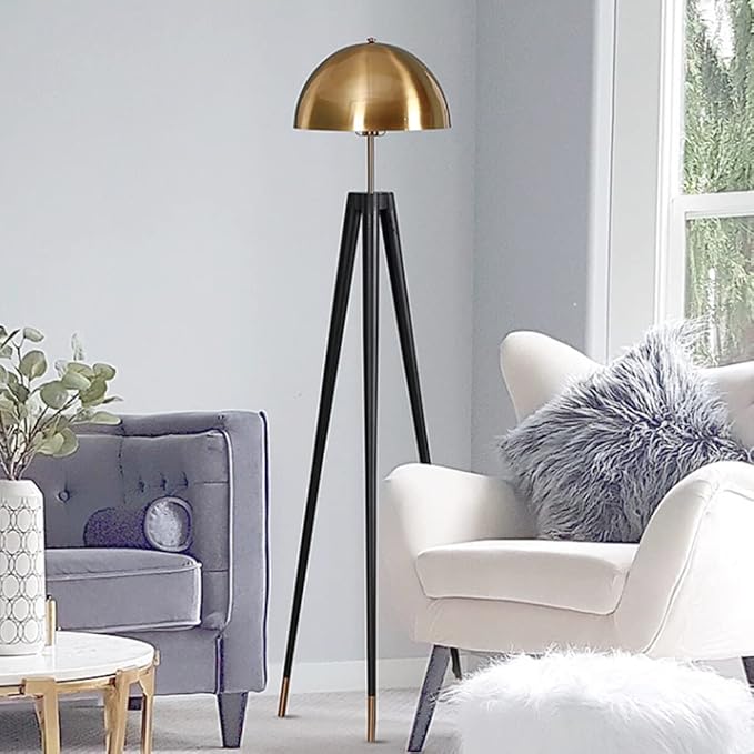 Trilume Metal Tripod Floor Lamp