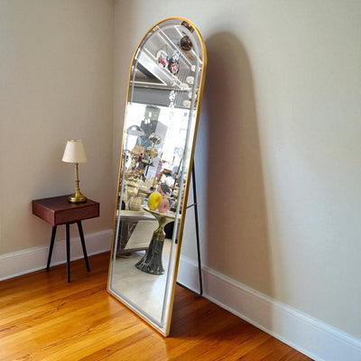 Modern Aluminium Full-Length Floor LED Mirror