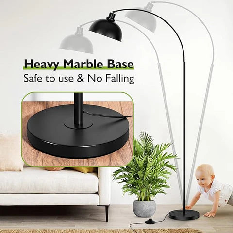 Midnight Sweep Metal Arc Lamp (7 Feets Full Size)