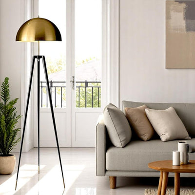 Trilume Metal Tripod Floor Lamp