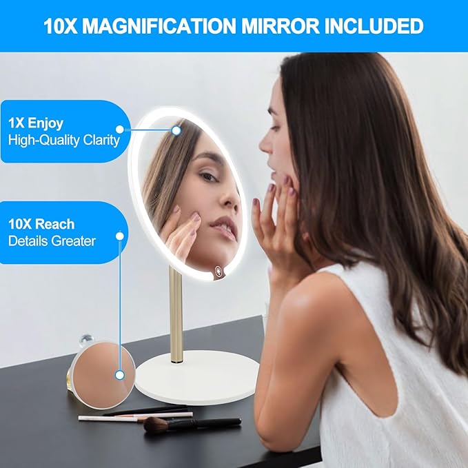 Minimalist Stretchable LED Vanity Mirror