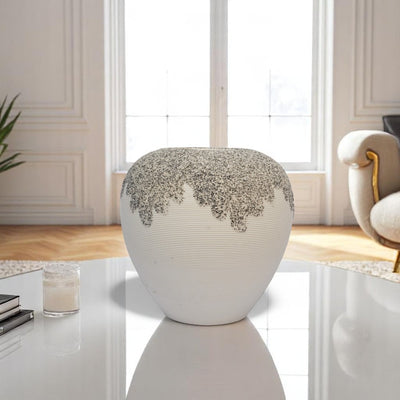 Monochrome Drizzle Nordic Ceramic Vases