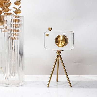 Crystal Vision Camera Decor