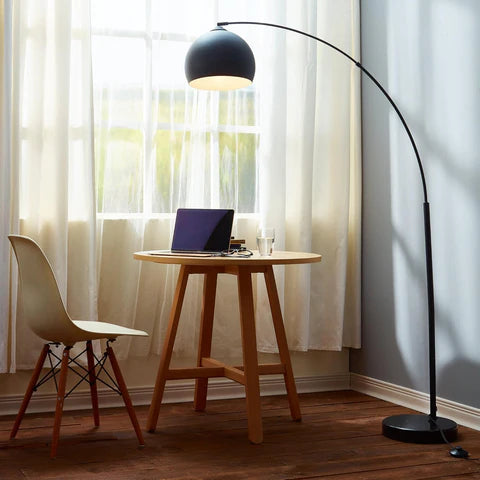 Midnight Sweep Metal Arc Lamp (7 Feets Full Size)