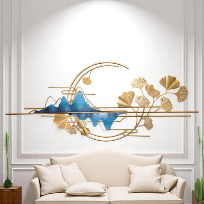 Mountain Bloom Elegance Wall Motive
