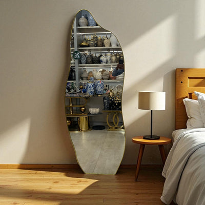Serpentine Wave Mirror Full-Length Mirror