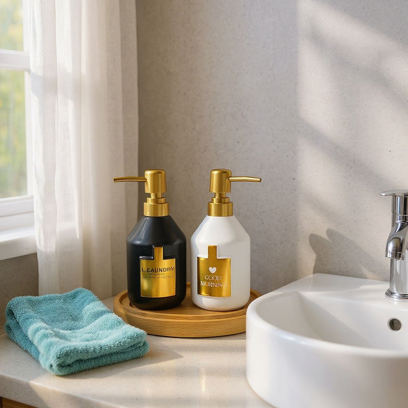 Luxe Duo Dispenser Set