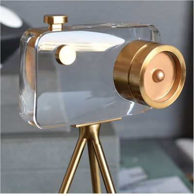 Crystal Vision Camera Decor