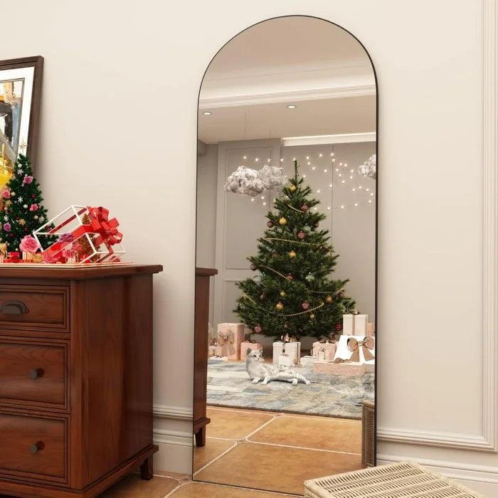Aria Aluminium Arch Mirror – Modern Full-Length Wall Accent