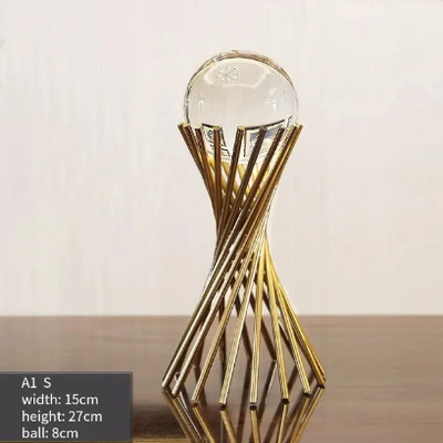 Original Heavy Brass Radiant Orbit Ornaments