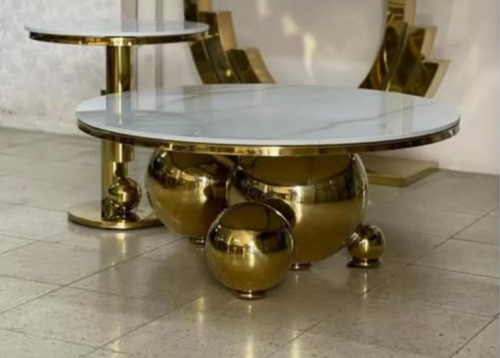 Imported Opulent Sphere Centre & Coffee Table