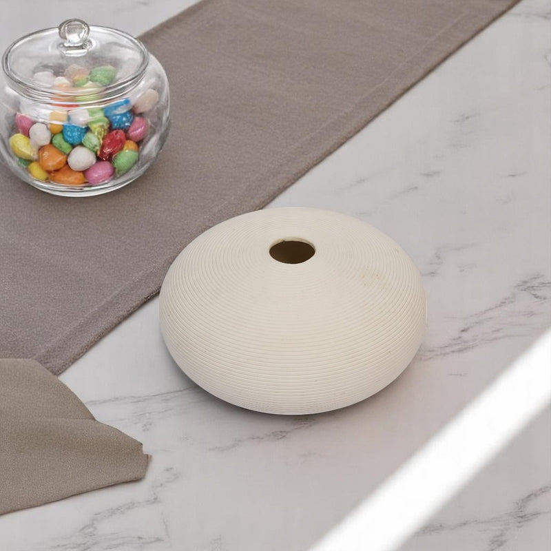 Luna Form Trio Ceramic Vases