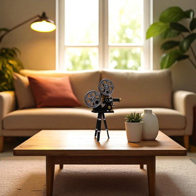 Vintage Cinema Tripod Camera