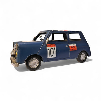 Retro Metallic Car Decor