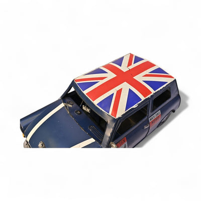 Retro Metallic Car Decor
