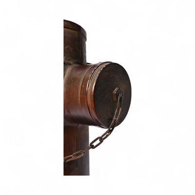 The Metallic Cross Time Sentinel – Table Clock