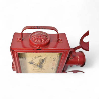 Cine Time Classic – Metallic Table Clock