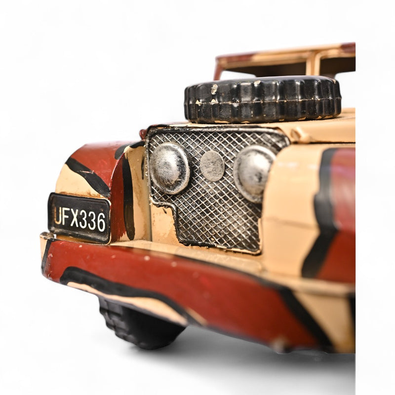 Metallic Rustic Rover Classic Jeep
